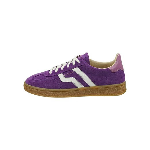 GANT Footwear Skórzane sneakersy w kolorze fioletowym ze sklepu Limango Polska w kategorii Trampki damskie - zdjęcie 184281373