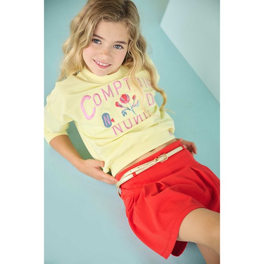 No-No Bluza &quot;Konono&quot; w kolorze żółtym ze sklepu Limango Polska w kategorii Bluzy dziewczęce - zdjęcie 184281823