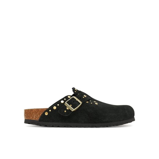 Klapki Birkenstock Boston Rivet 1030491 Czarny ze sklepu eobuwie.pl w kategorii Klapki damskie - zdjęcie 184281953