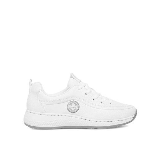 Sneakersy Rieker N5504-80 Biały ze sklepu eobuwie.pl w kategorii Buty sportowe damskie - zdjęcie 184281961