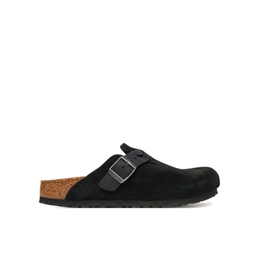 Klapki Birkenstock Boston Braided 1030497 Czarny ze sklepu eobuwie.pl w kategorii Klapki damskie - zdjęcie 184281990