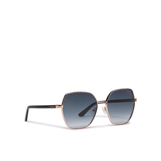 Guess Okulary przeciwsłoneczne GU00108 Czarny ze sklepu MODIVO w kategorii Okulary przeciwsłoneczne damskie - zdjęcie 184282573
