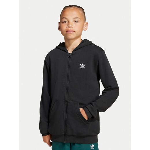adidas Bluza JX2789 Czarny Loose Fit ze sklepu MODIVO w kategorii Bluzy chłopięce - zdjęcie 184282602