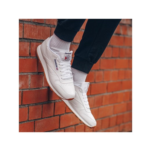 Reebok Sneakersy Cl Lthr 49799 Biały Reebok 41 MODIVO