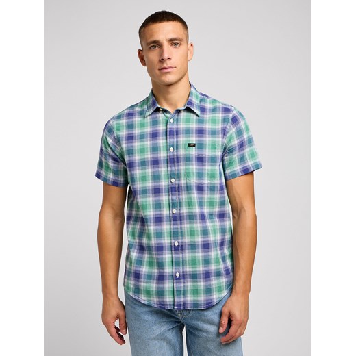 LEE MĘSKA KOSZULA LEE LEE BUTTON DOWN SS DANDY GREEN 112349961 ze sklepu YouNeedit.pl w kategorii Koszule męskie - zdjęcie 184283553