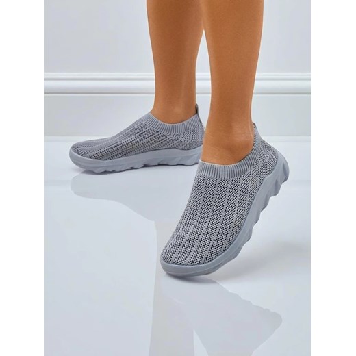Royalfashion Wsuwane damskie materiałowe buty sportowe Perrey ze sklepu royalfashion.pl w kategorii Buty sportowe damskie - zdjęcie 184283842