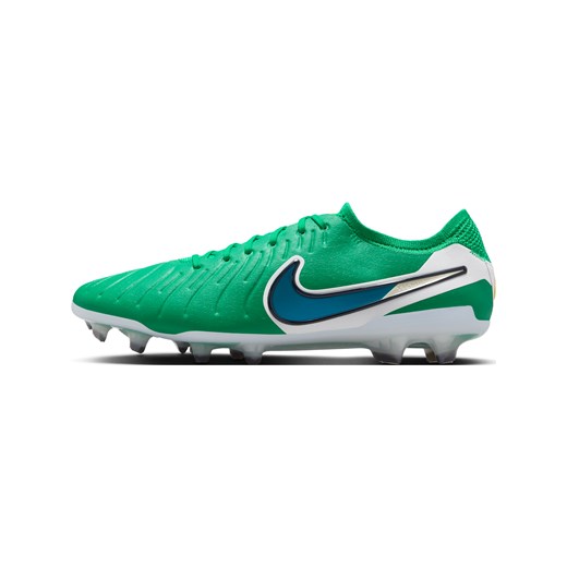 Korki piłkarskie typu low top na twardą murawę Nike Tiempo Legend 10 Elite - Zieleń ze sklepu Nike poland w kategorii Buty sportowe męskie - zdjęcie 184284173