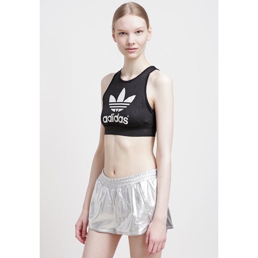 adidas Originals BERMUDA Top black zalando bezowy krótkie