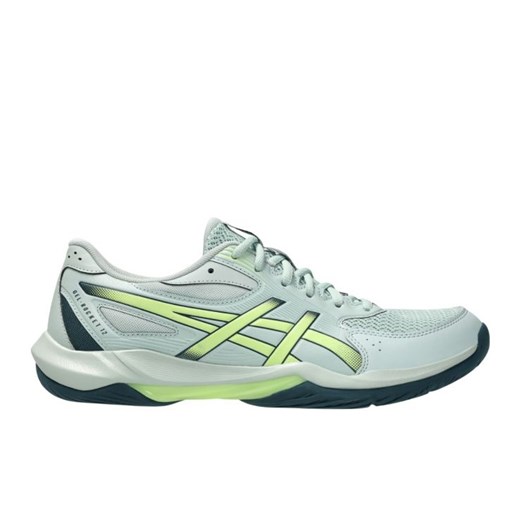 Buty do siatkówki Asics Gel-Rocket 12 1071A116 300 zielone ze sklepu ButyModne.pl w kategorii Buty sportowe męskie - zdjęcie 184285084