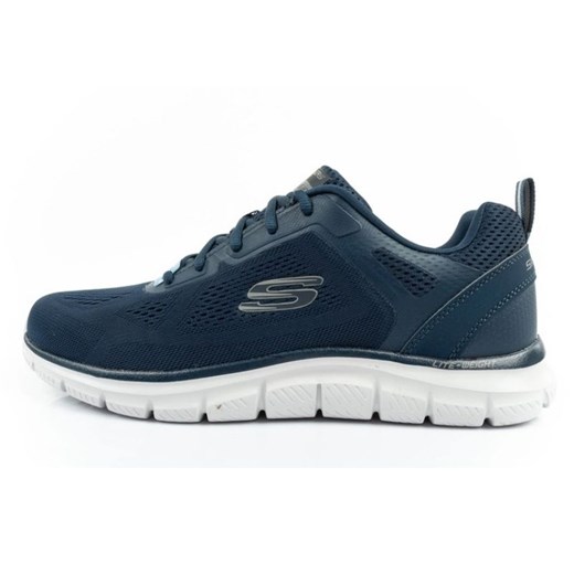 Buty Skechers Track-Broader 232698/NVY niebieskie ze sklepu ButyModne.pl w kategorii Buty sportowe męskie - zdjęcie 184285223