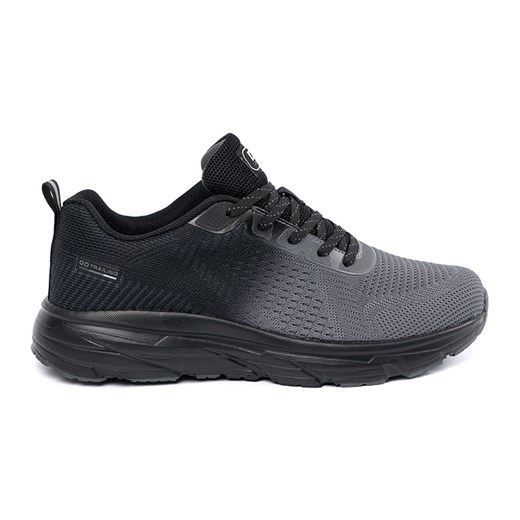 Lekkie buty czarno-szare DK czarne ze sklepu ButyModne.pl w kategorii Buty sportowe męskie - zdjęcie 184285250