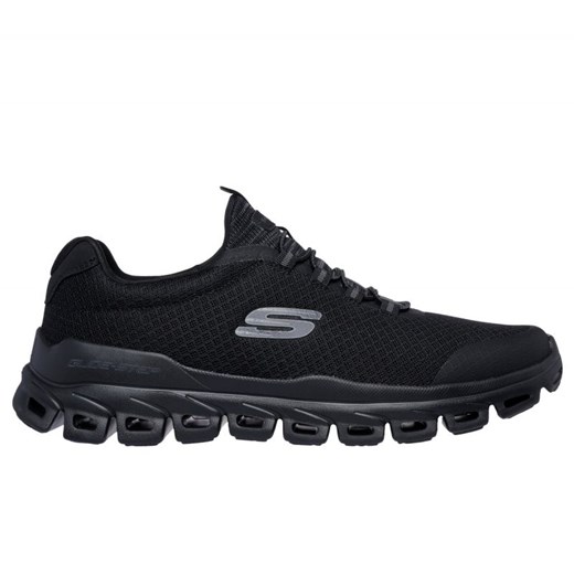 Buty Skechers Glide-Step – Sylo M 233012-BBK czarne ze sklepu ButyModne.pl w kategorii Buty sportowe męskie - zdjęcie 184285310