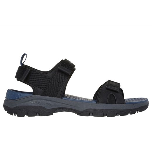 Sandały Skechers Relaxed Fit: Tresmen – Ryer M 205112-BLK czarne ze sklepu ButyModne.pl w kategorii Sandały męskie - zdjęcie 184285314