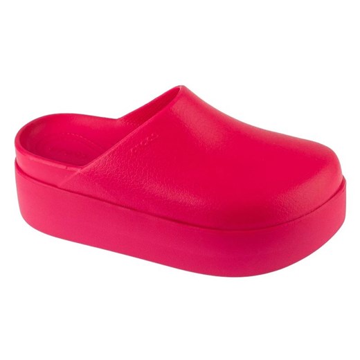Klapki Crocs Dylan Platform Clog W 209869-6ZQ różowe ze sklepu ButyModne.pl w kategorii Klapki damskie - zdjęcie 184285391