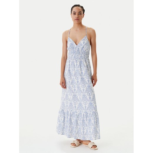 YAS Sukienka letnia Cinni 26036881 Błękitny Regular Fit ze sklepu MODIVO w kategorii Sukienki - zdjęcie 184286512