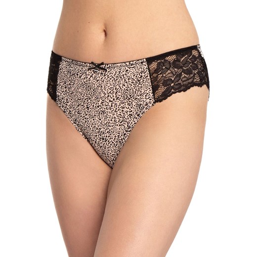 2-pack figi damskie w panterkę plus size L-1586BI, Kolor panterka, Rozmiar 2XL, LAMA ze sklepu Primodo w kategorii Majtki damskie - zdjęcie 184286712