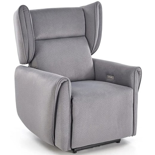Nowoczesny szary fotel rozkładany T4-G94 Elior One Size Edinos.pl