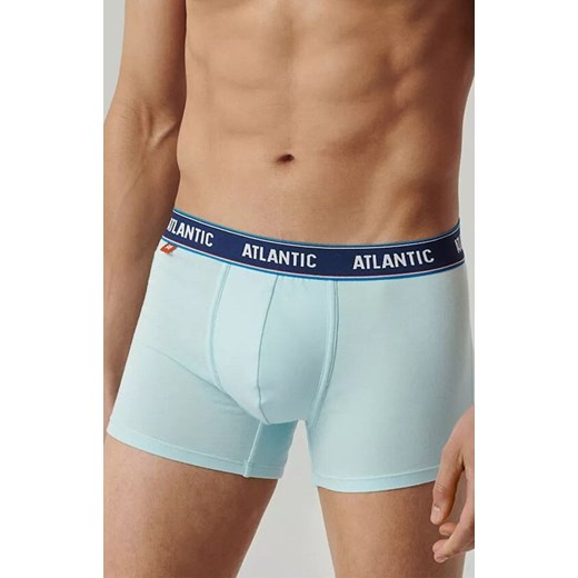 Atlantic 3-pack bokserki męskie 3MH-214-NIE/NIEC/SZM, Kolor niebiesko-szary, Rozmiar M, ATLANTIC ze sklepu Intymna w kategorii Majtki męskie - zdjęcie 184287302