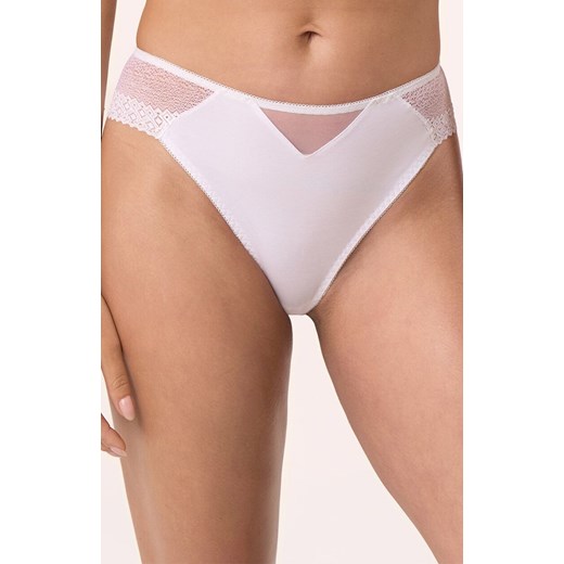 Koronkowy biustonosz miękki soft braletka biała 210, Kolor biały, Rozmiar XL, Babell ze sklepu Intymna w kategorii Biustonosze - zdjęcie 184287312