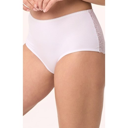 Bawełniane figi damskie białe 214, Kolor biały, Rozmiar S, Babell ze sklepu Intymna w kategorii Majtki damskie - zdjęcie 184287341