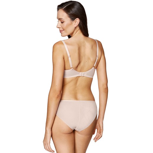 Gorteks figi damskie z haftem beżowe Angel, Kolor beżowy, Rozmiar 36, Gorteks ze sklepu Intymna w kategorii Majtki damskie - zdjęcie 184287390