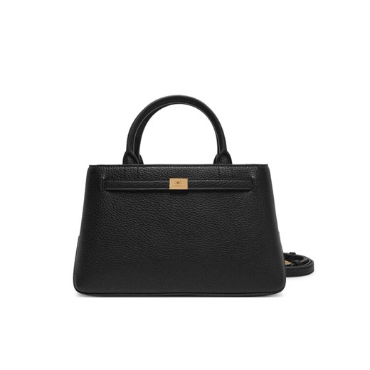 Torebka Elisabetta Franchi BS02A51E2 110 Czarny ze sklepu eobuwie.pl w kategorii Kuferki - zdjęcie 184287462