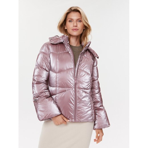 Guess Kurtka zimowa W3BL25 WFR90 Różowy Regular Fit Guess S MODIVO
