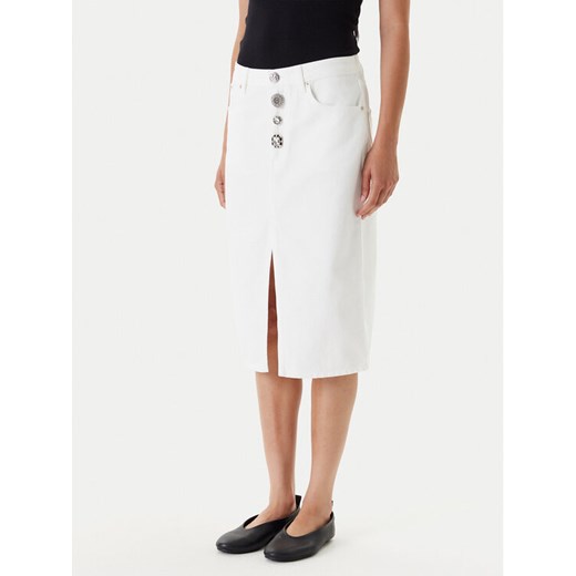 ViCOLO Spódnica jeansowa DD5101 Biały Regular Fit ze sklepu MODIVO w kategorii Spódnice - zdjęcie 184287922