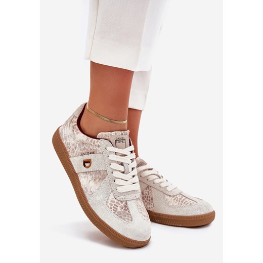 Buty sportowe damskie BIG STAR sneakersy wiosenne zamszowe