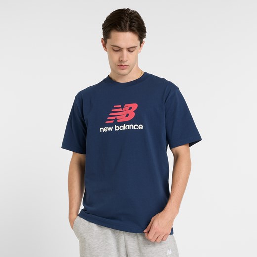 Koszulka męska New Balance MT51500NNY – granatowa ze sklepu New Balance Poland w kategorii T-shirty męskie - zdjęcie 184289091