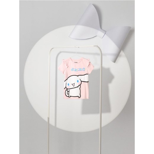 Sinsay - Koszulka Hello Kitty - różowy ze sklepu Sinsay w kategorii Bluzki dziewczęce - zdjęcie 184290303