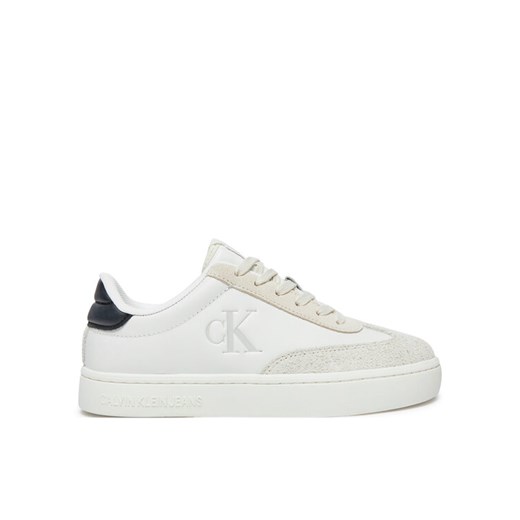 Sneakersy Calvin Klein Jeans YW0YW01611 Biały ze sklepu eobuwie.pl w kategorii Buty sportowe damskie - zdjęcie 184290434