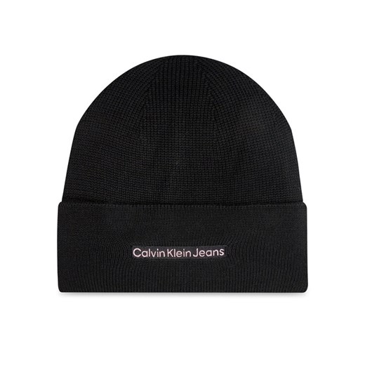 Calvin Klein Czapka Inst Embro K60K612651 Czarny ze sklepu MODIVO w kategorii Czapki zimowe damskie - zdjęcie 184290504