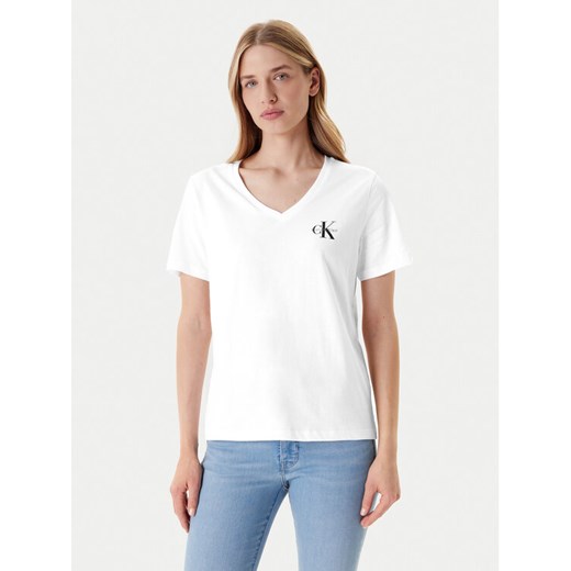 Calvin Klein Jeans Komplet 2 t-shirtów LV047C906G Różowy Regular Fit ze sklepu MODIVO w kategorii Bluzki damskie - zdjęcie 184290533
