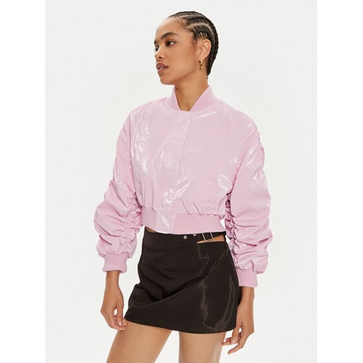Pinko Kurtka bomber Bolbe 103054 A1MD Różowy Regular Fit ze sklepu MODIVO w kategorii Kurtki damskie - zdjęcie 184290551