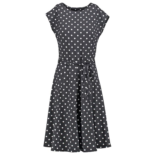 Wallis Sukienka letnia black zalando szary abstrakcyjne wzory