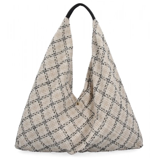 Włoska Torebka Shopper bag w Modne Wzory 835 Multikolor ze sklepu PaniTorbalska w kategorii Torby Shopper bag - zdjęcie 184294274