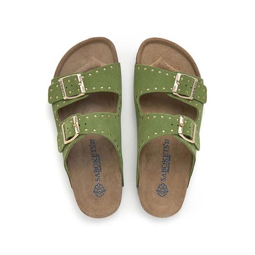 Klapki damskie Sabokets letnie bez zapięcia 