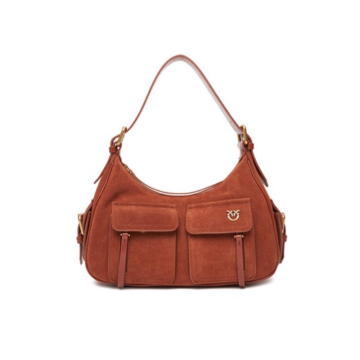 Torba PINKO Cargo Bag Classic PE PLTT 102794 A29N Brązowy ze sklepu eobuwie.pl w kategorii Torebki damskie - zdjęcie 184295654
