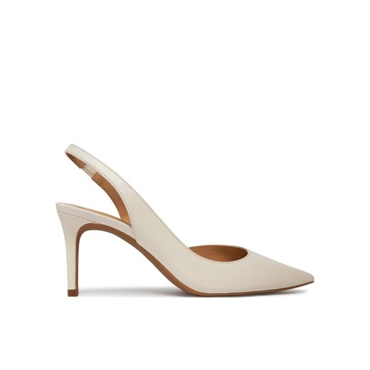 Sandały MICHAEL Michael Kors Alina Flex Sling Pump 40R4HNMP1L Écru ze sklepu eobuwie.pl w kategorii Czółenka - zdjęcie 184295673