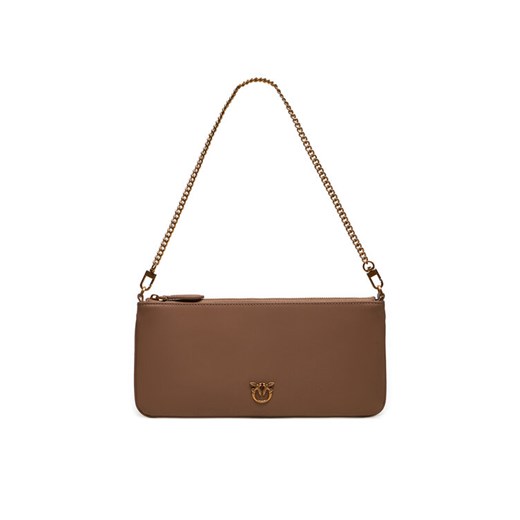 Torebka PINKO Horizontal Flat AI 24-25- PCPL 102747 A0F1 Brązowy ze sklepu eobuwie.pl w kategorii Kopertówki - zdjęcie 184295680