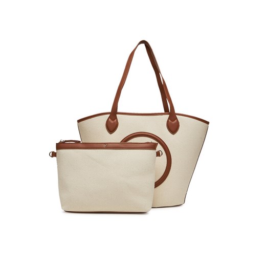 Valentino Torebka VBS7QO02CAN Beżowy ze sklepu MODIVO w kategorii Torby Shopper bag - zdjęcie 184295821