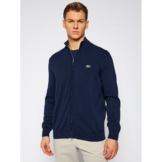 Lacoste Bluza AH1957 Granatowy Classic Fit ze sklepu MODIVO w kategorii Bluzy męskie - zdjęcie 184295832