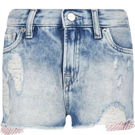 Pepe Jeans London Szorty IVY DESTROY | Regular Fit | denim ze sklepu Gomez Fashion Store w kategorii Spodenki dziewczęce - zdjęcie 184296250
