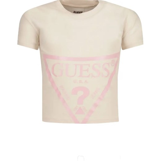 GUESS ACTIVE T-shirt | Regular Fit ze sklepu Gomez Fashion Store w kategorii Bluzki dziewczęce - zdjęcie 184296272
