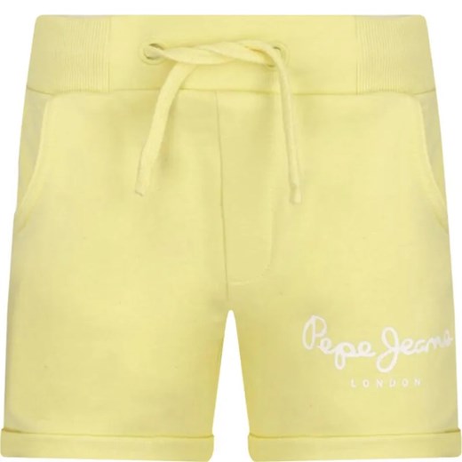 Pepe Jeans London Szorty ROSEMARY | Regular Fit ze sklepu Gomez Fashion Store w kategorii Spodenki dziewczęce - zdjęcie 184296273