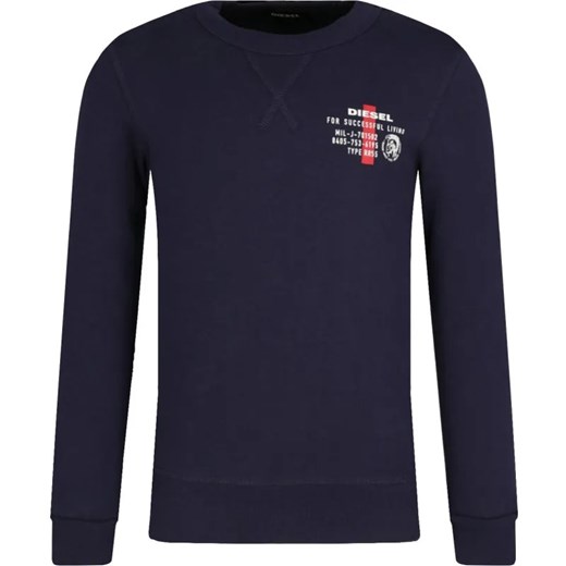 Diesel Bluza | Regular Fit ze sklepu Gomez Fashion Store w kategorii Bluzy dziewczęce - zdjęcie 184296282