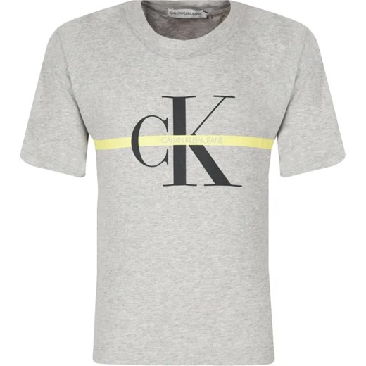 Calvin Klein Jeans T-shirt | Regular Fit ze sklepu Gomez Fashion Store w kategorii Bluzki dziewczęce - zdjęcie 184296302