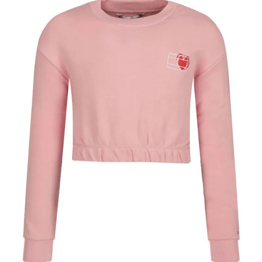 Tommy Hilfiger Bluza VALENTINES DAY | Cropped Fit ze sklepu Gomez Fashion Store w kategorii Bluzy dziewczęce - zdjęcie 184296331