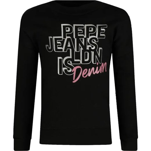 Pepe Jeans London Bluza | Regular Fit ze sklepu Gomez Fashion Store w kategorii Bluzy dziewczęce - zdjęcie 184296343